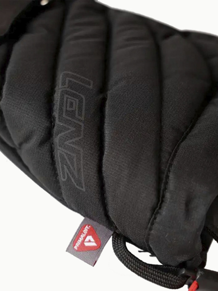 ТермоЭлектроВарежки LENZ Heat Glove 6.0 Finger Cap Mittens (; XS; Black)